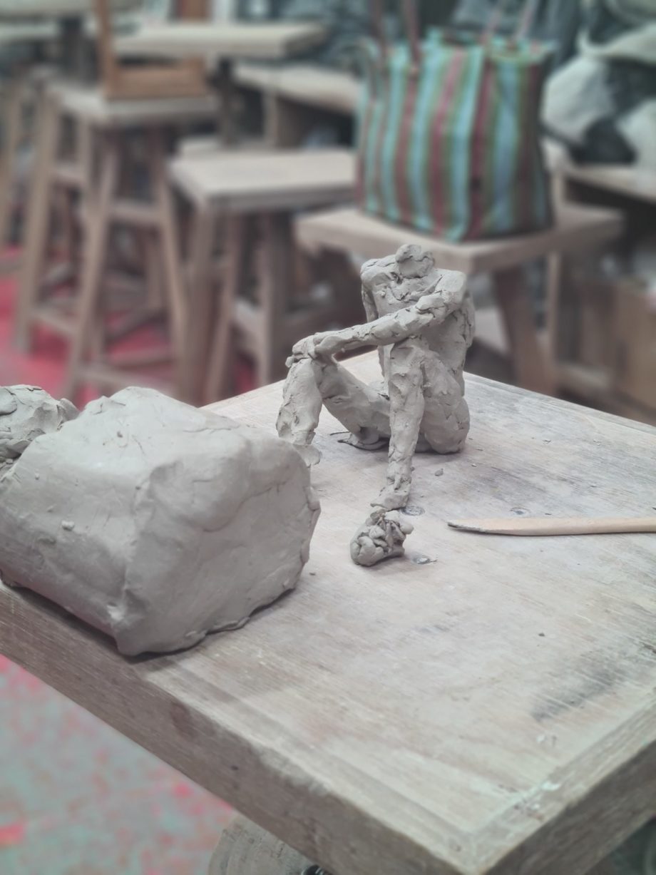 Ateliers sculpture + croquis modèle vivant à l'unité