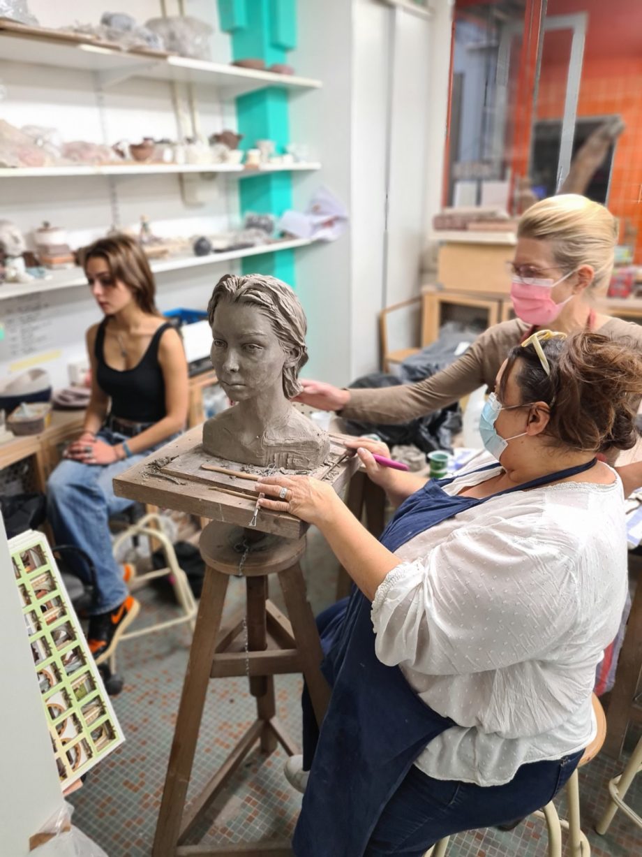 Cours sculpture modelage