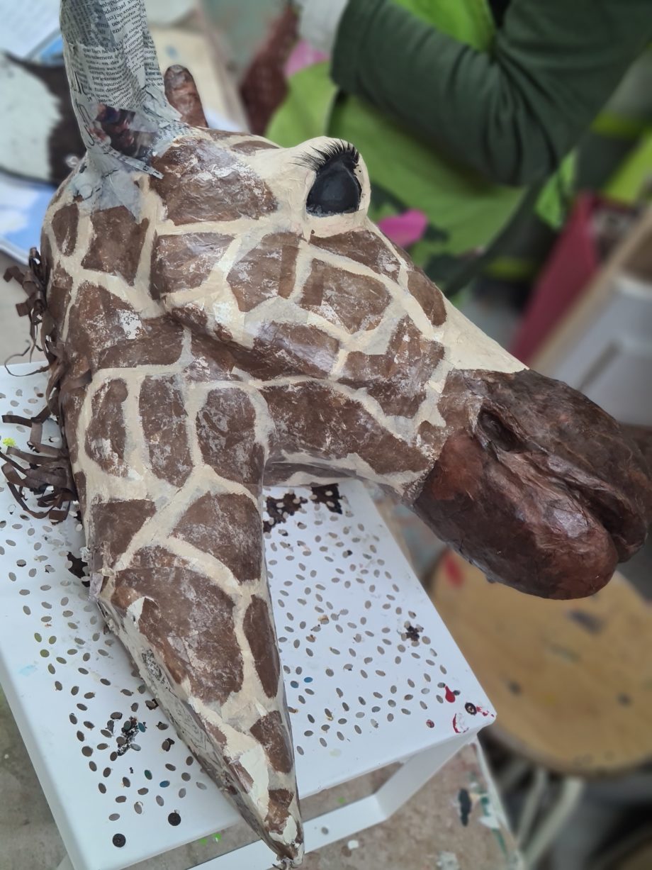 Cours de sculpture en papier mâché