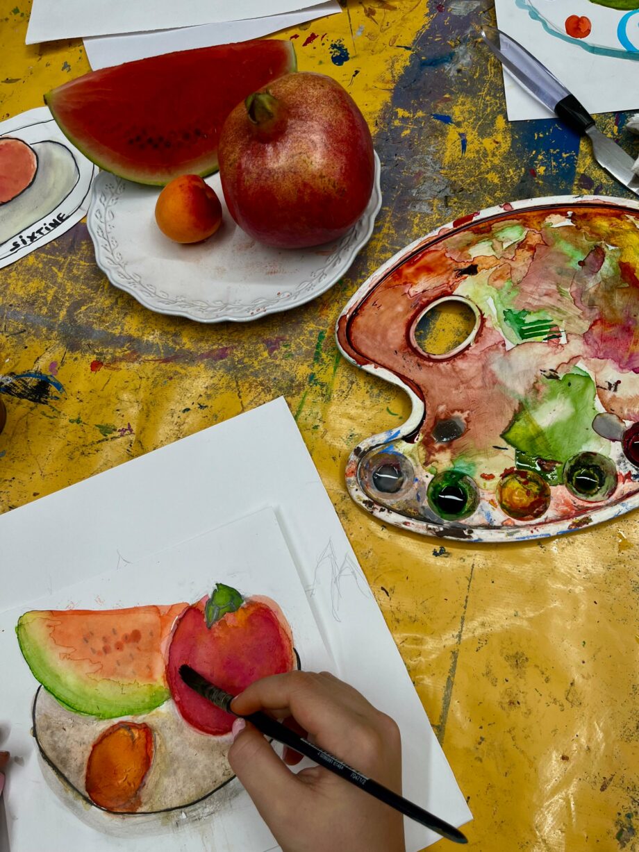 Cours d'arts plastiques - À partir de 4 ans