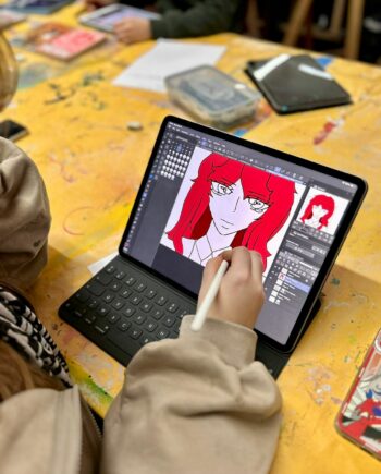 *Après-midi* - Dessin Manga numérique - Du 21 au 25 Octobre - de 8 à 16 ans