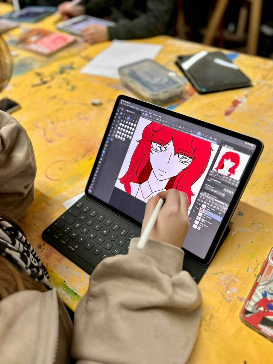 *Après-midi* - Dessin Manga numérique - Du 21 au 25 Octobre - de 8 à 16 ans