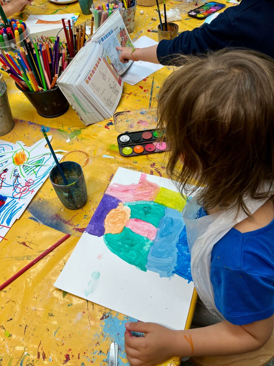 Cours d'arts plastiques - À partir de 4 ans
