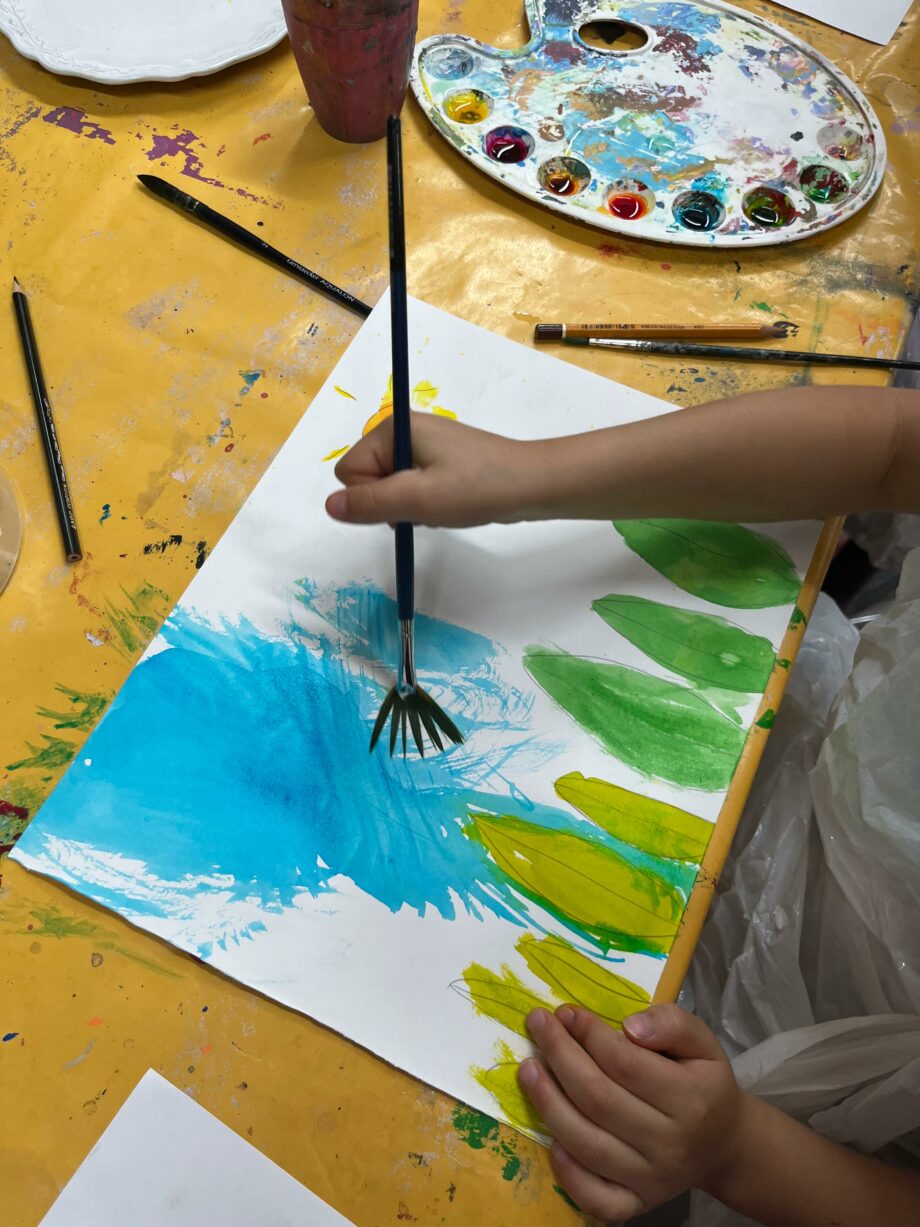 Cours d'arts plastiques - À partir de 4 ans