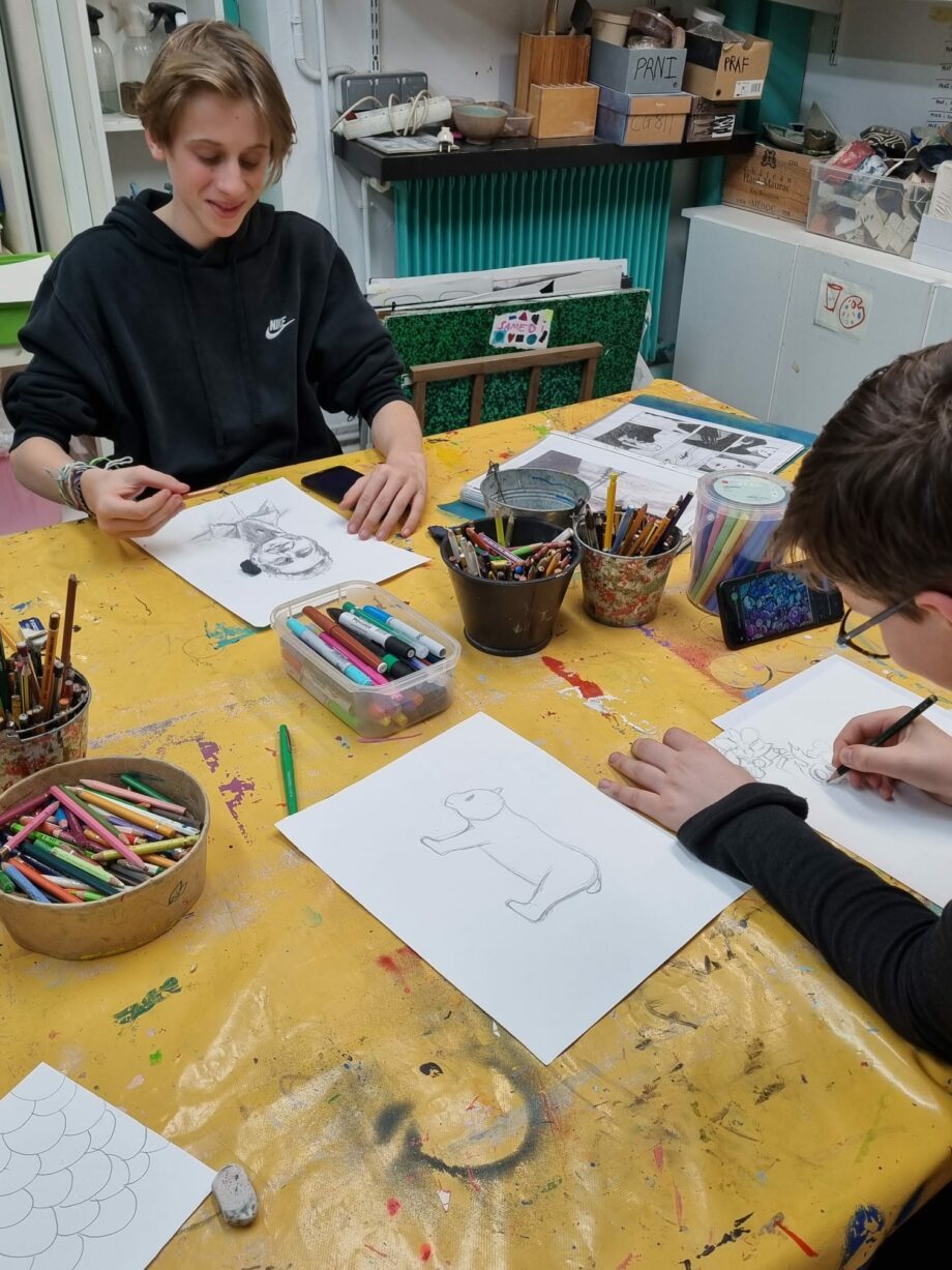 Cours dessin appliqué - À partir de 8 ans