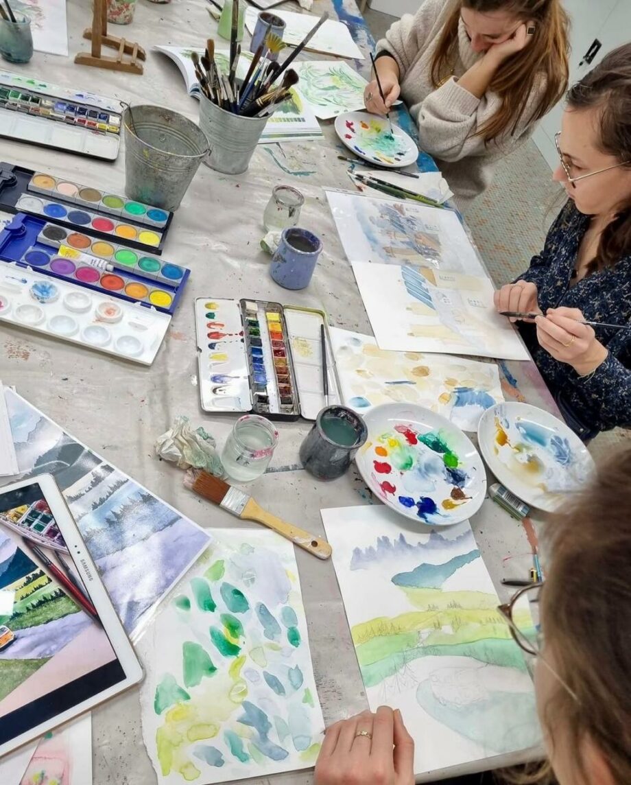 Cours de dessin aquarelle