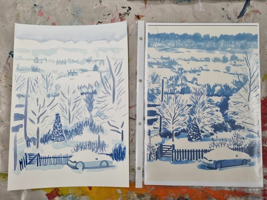 Cours de dessin aquarelle