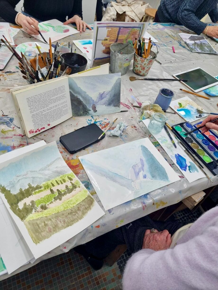 Cours de dessin aquarelle
