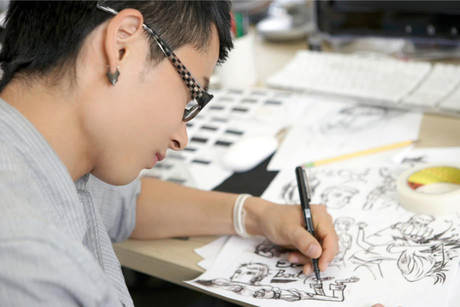 Atelier dessin manga de 13h00 à 14h00