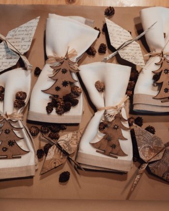 Atelier de Noël - Broderie - Serviettes Festives