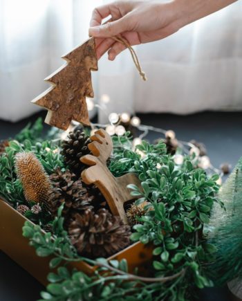 Atelier Noël - Broderie - Pochon de Noël