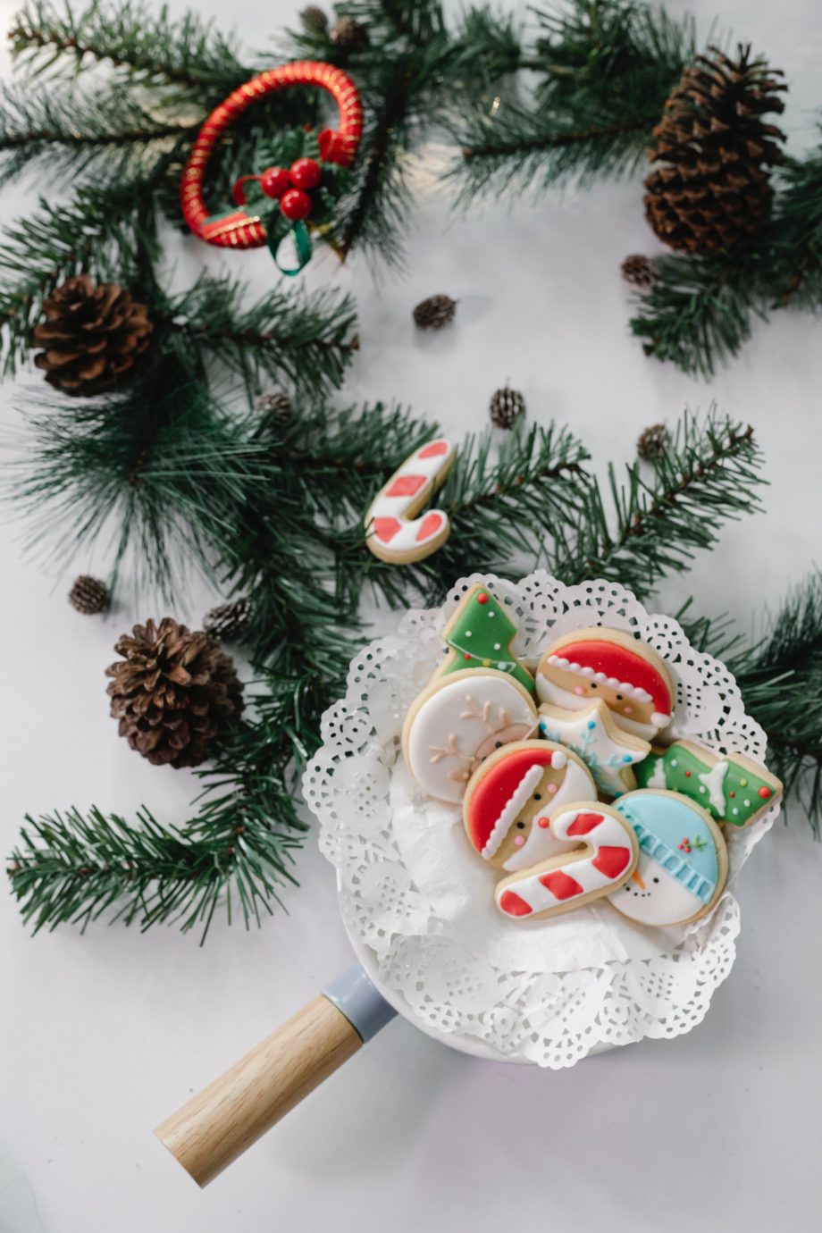Atelier de Noël - Art Plastique - La Couronne de Noël