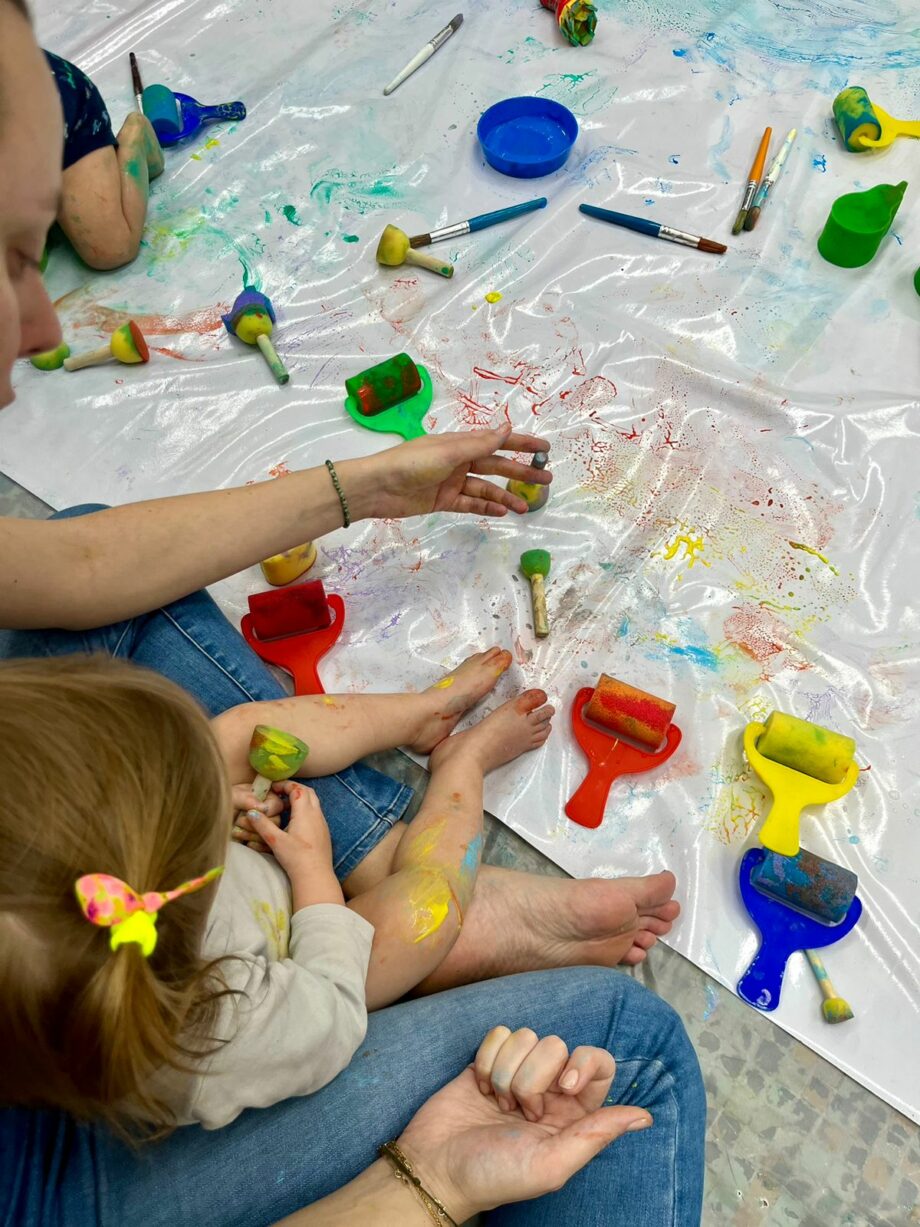 Bébé peinture - De 10 à 36 mois