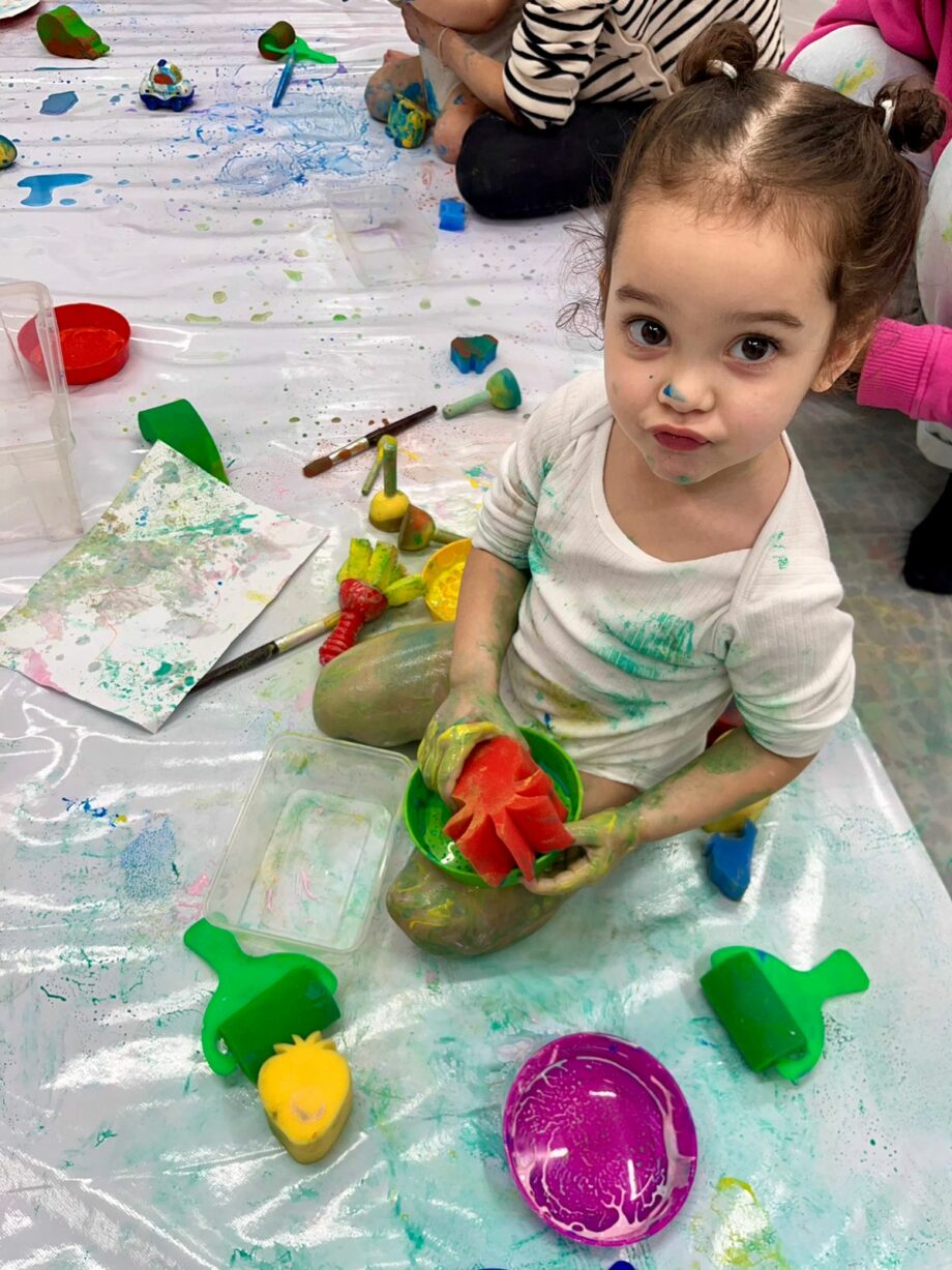 Bébé peinture - De 10 à 36 mois