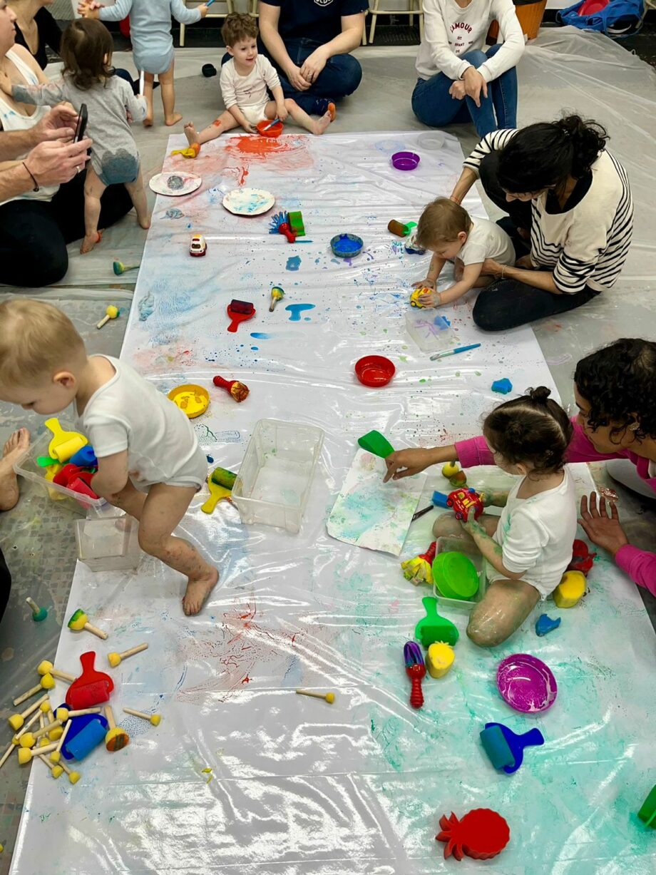 Bébé peinture - De 10 à 36 mois