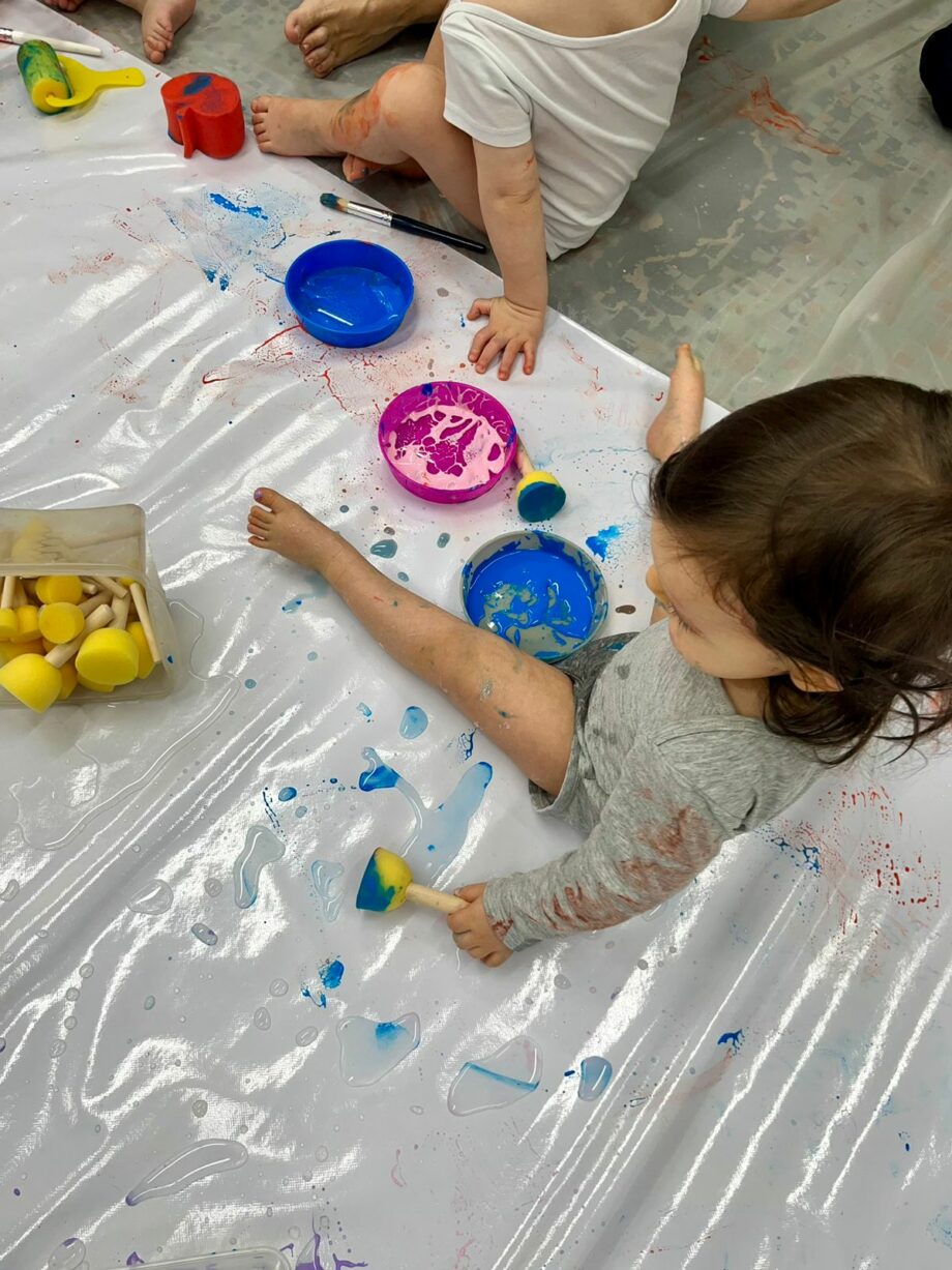 Bébé peinture - De 10 à 36 mois