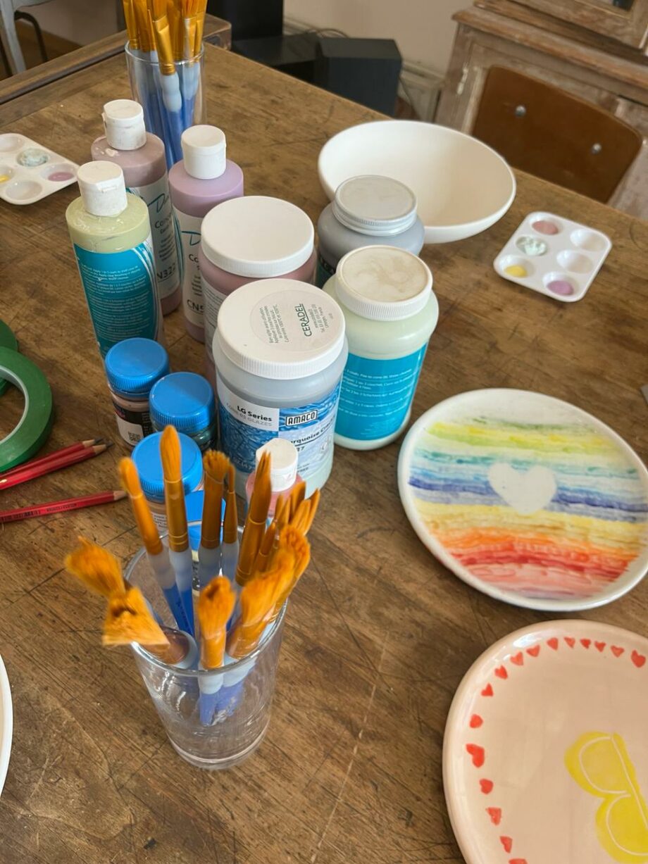Peinture sur céramique