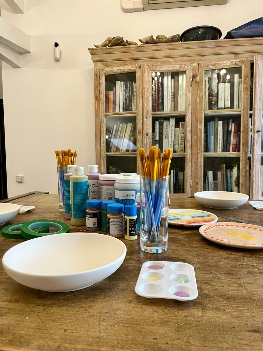 Peinture sur céramique