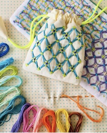 Atelier Broderie - SASHIKO - Samedi 26 Avril - De 14h00 à 17h00 - adultes débutants et enfants à partir de 12 ans