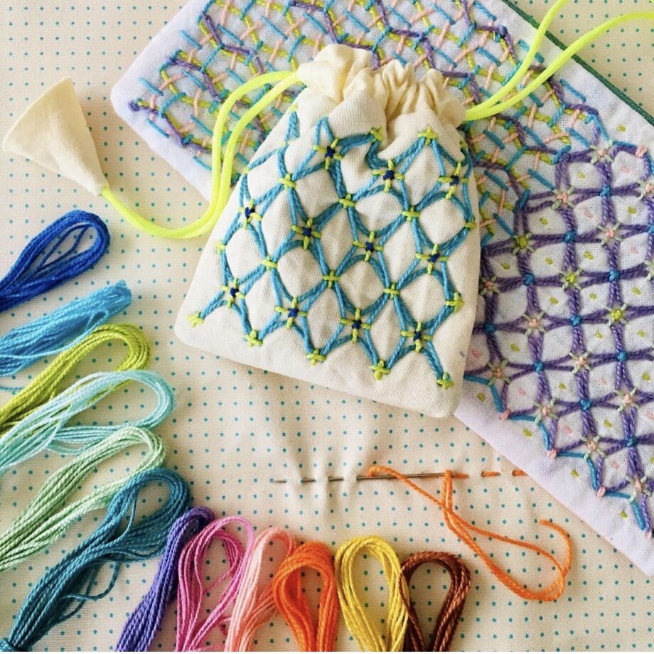 Atelier Broderie - SASHIKO - Samedi 26 Avril - De 14h00 à 17h00 - adultes débutants et enfants à partir de 12 ans