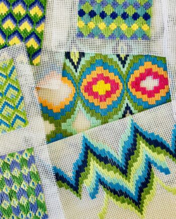Atelier Broderie - Bargello - Jeudi 24 Avril - De 19h00 à 22h00 - adultes débutants et enfants à partir de 12 ans