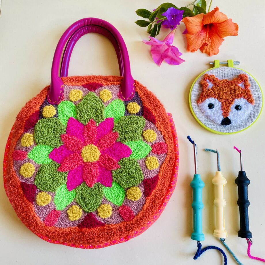 Atelier Broderie - PUNCHNEEDLE - Mardi 22 Avril - De 19h00 à 22h00 - adultes débutants et enfants à partir de 12 ans