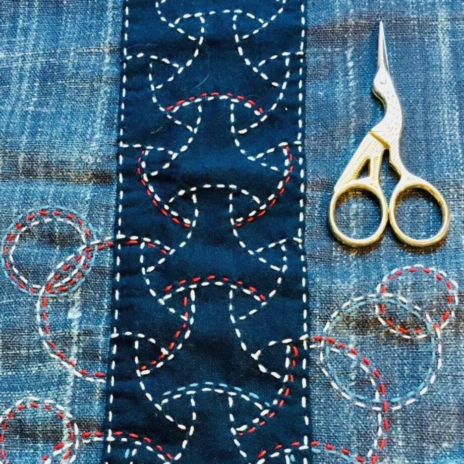 Atelier Broderie - SASHIKO - Samedi 26 Avril - De 14h00 à 17h00 - adultes débutants et enfants à partir de 12 ans