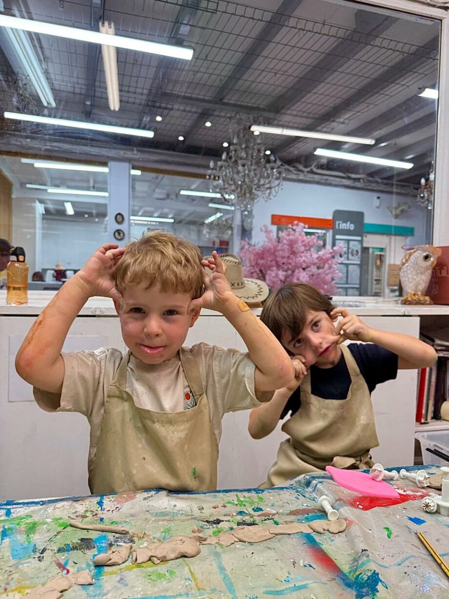 Cours d'arts plastiques avec Raquel - À partir de 3 ans